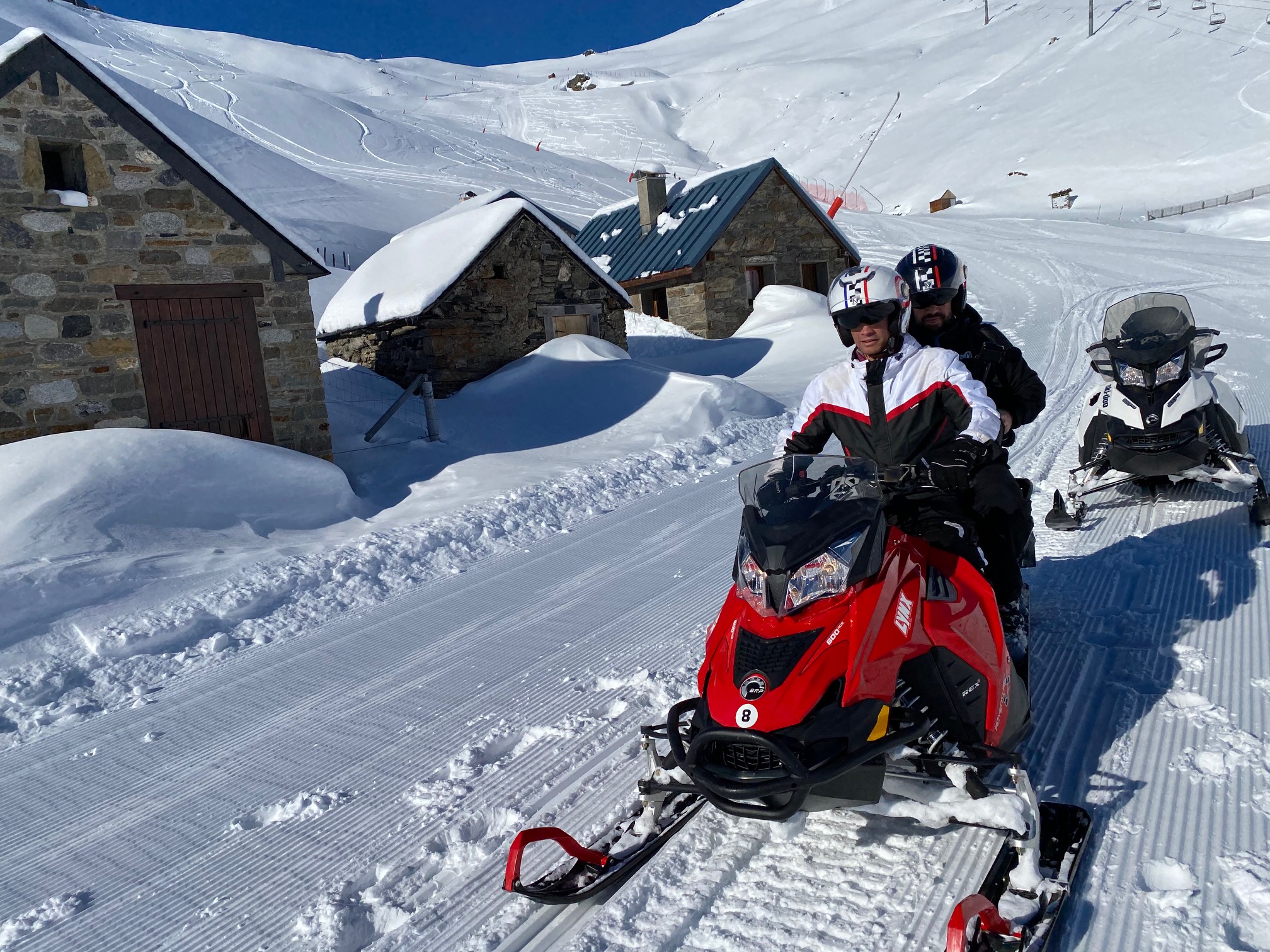 motoneige à saint lary